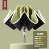 Fully automatic three-fold joint closing machine, hemming reflective strip reverse vinyl umbrella folding umbrella