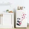 Wall Sticker Love Heart Panda Hand-Painted Room Living Bedroom Kitchen Decor KTY