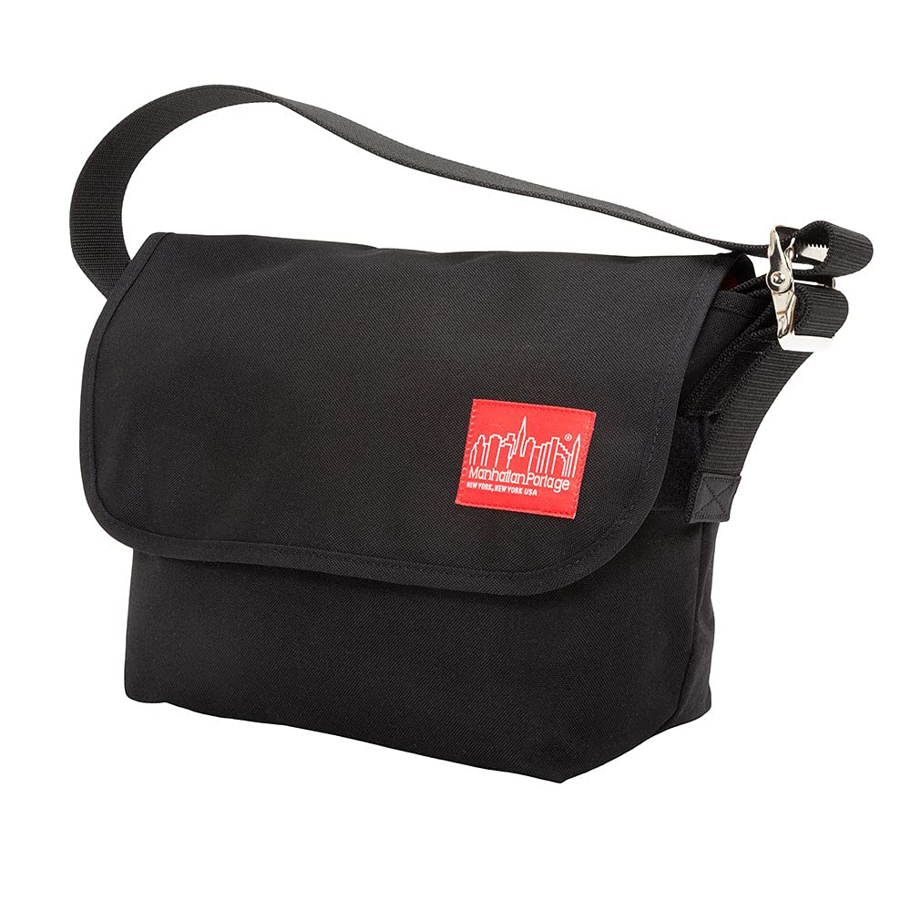 

Genuine Vintage Messenger Messenger Bag MP1606VJR Black [Manhattan Portage] [Official] чорний