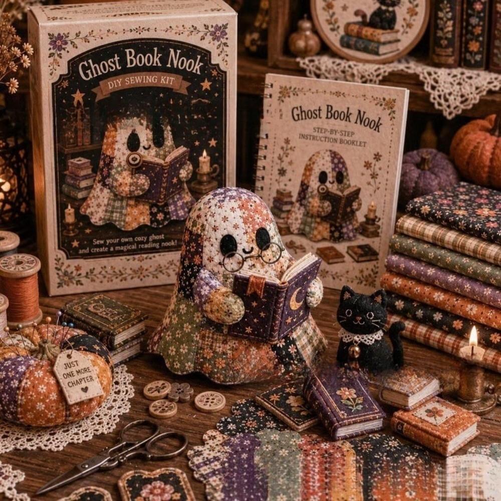 Complete Sewing Supplies Halloween DIY Sewing Kit Handmade Fabric Craft Set For Craft Lovers