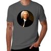 Johann Sebastian Bach Composer Portrait Tshirt Funny T Shirts Dark Humor T Shirt Unisex Designer Tshirt