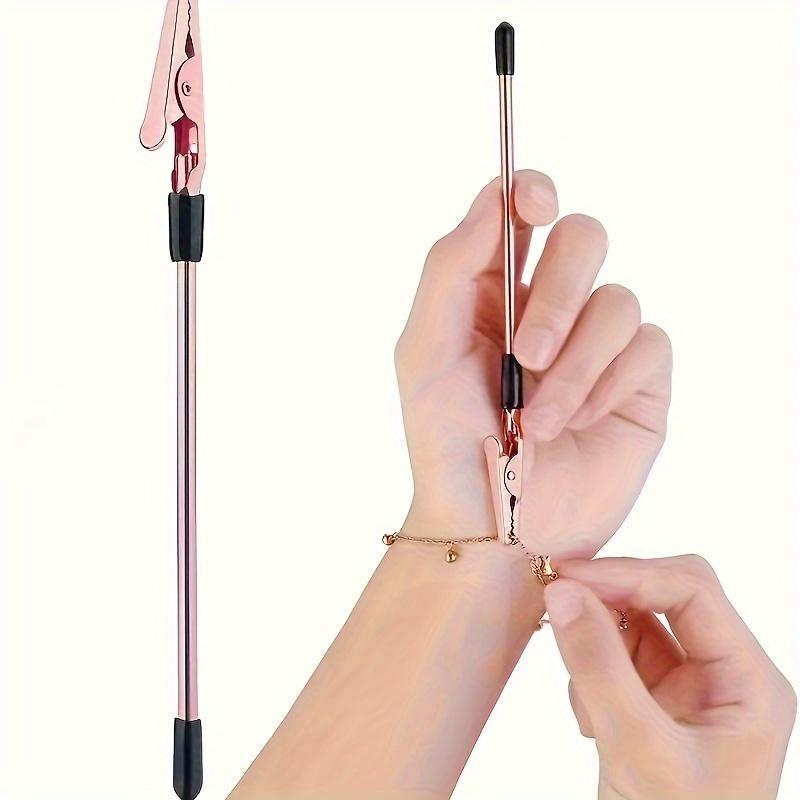 1Pc Retractable Bracelet Tool Jewelry Helpers Hand Bracelet Helpers Bracelet Fastening Helper Tools for Jewelry Bracelet Watch