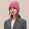 Cold Hat Big Head Wing Thick Wool Hat for Women Spring Versatile Warm Loose Face Small Ear Protection Knit Hat Piles of Hats
