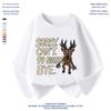 Forest Nights Anime Survival Game Kids Long Sleeve T-Shirt - Trendy Cartoon Base Layer for Boys & Girls