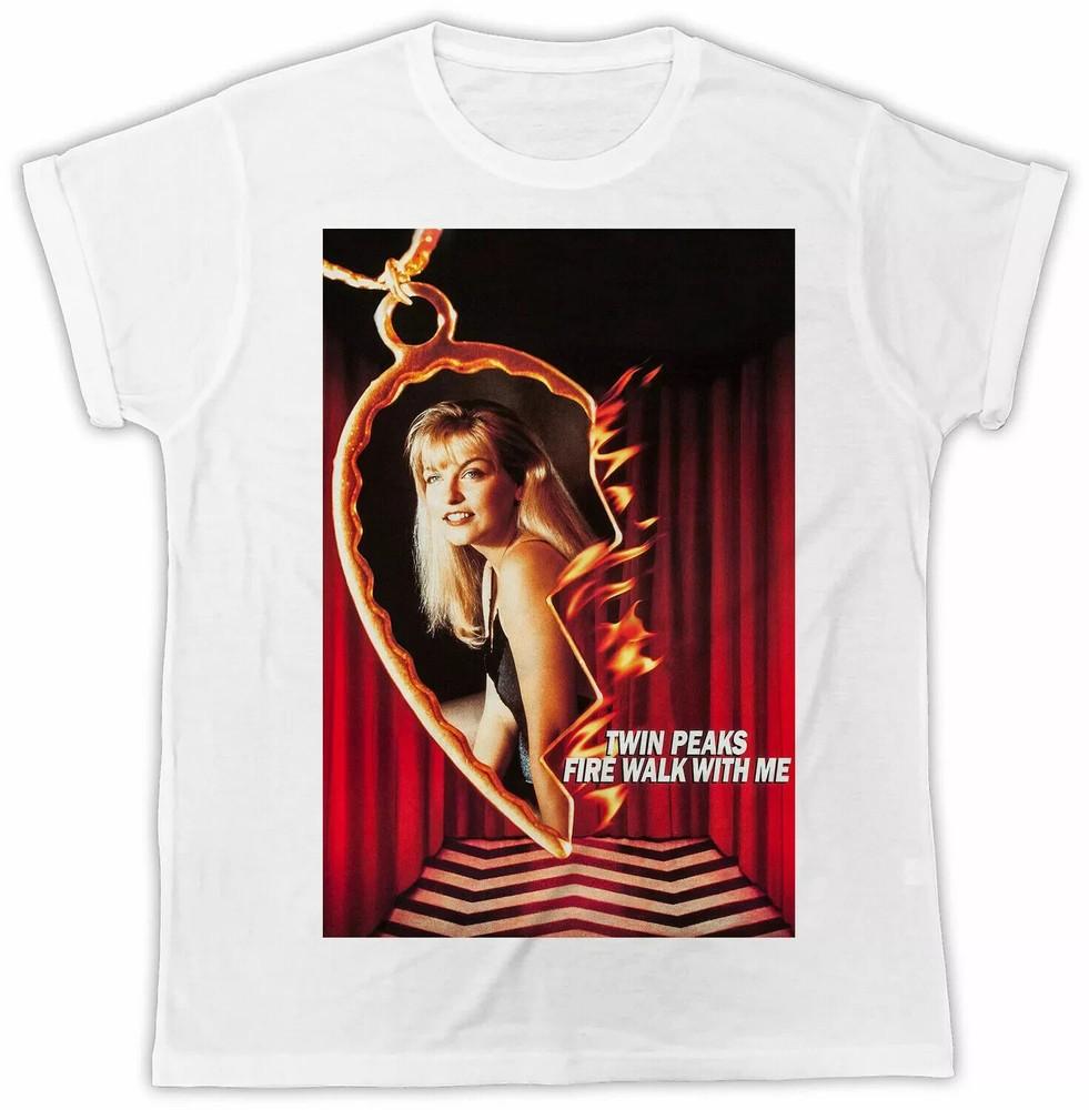 

TWIN PEAKS T-Shirt Retro Cool Gift Tee TV Movie 90s UK Unisex T-Shirt XXXXL