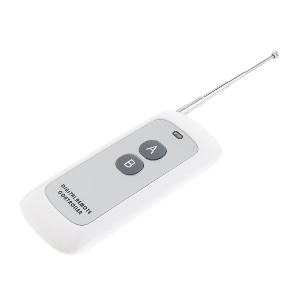 2 Pack Remote Control Switch Transmitter DC 12V 10A