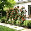Garden Trellis, 180 x 52.5 cm Rose Trellis, 2 Packs Garden Flower Rose Trellises with Powder-Coated Finish & Convenient Locking Design, Plant Support