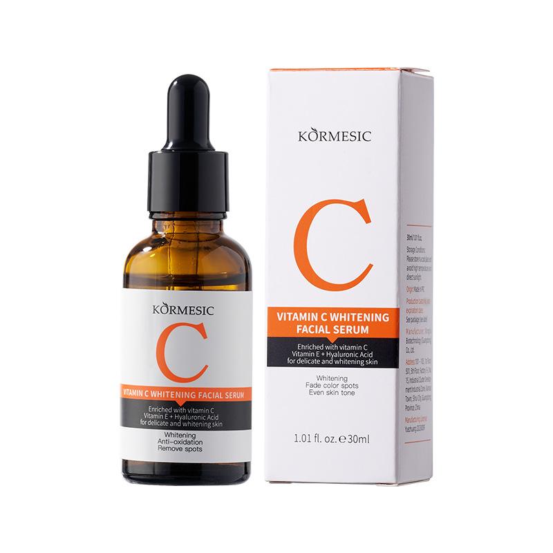 Vitamin C Facial Essence Moisturizing Hydrating Brightening Skin Fade Dark Spots Reduce Dullness Facial Care 1