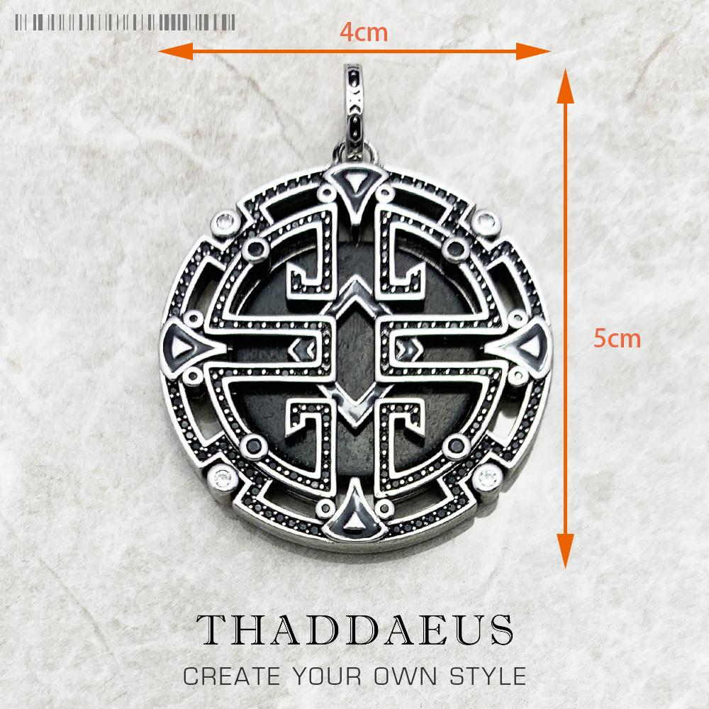 Amulet Magical Lucky Symbol Tree Flower Karma Whell Sun Bird Butterfly Pendants Jewelry 925 Silver Gift For Women Men