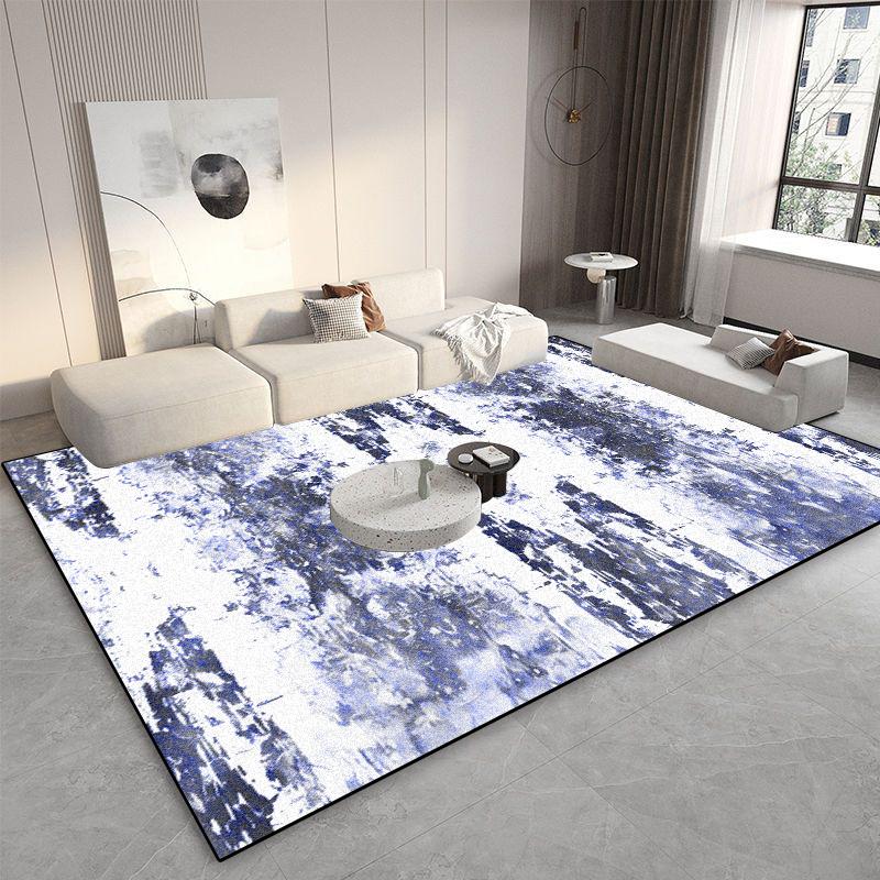 Living Room Decoration Grey Carpets Light Luxury Abstract Rugs Home Sofa Side Floor Mat Bedroom Cloakroom Corridor Large Carpet