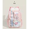 New Y2K Ita Backpacks Cute Girls Transparent Bags Students Diy Display Schoolbag Large Capacity Knapsack Casual Travel Rucksacks