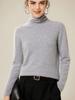 Women's High Neck Loose Fit 100% Pure Cashmere Sweater - Warm Knit Pullover