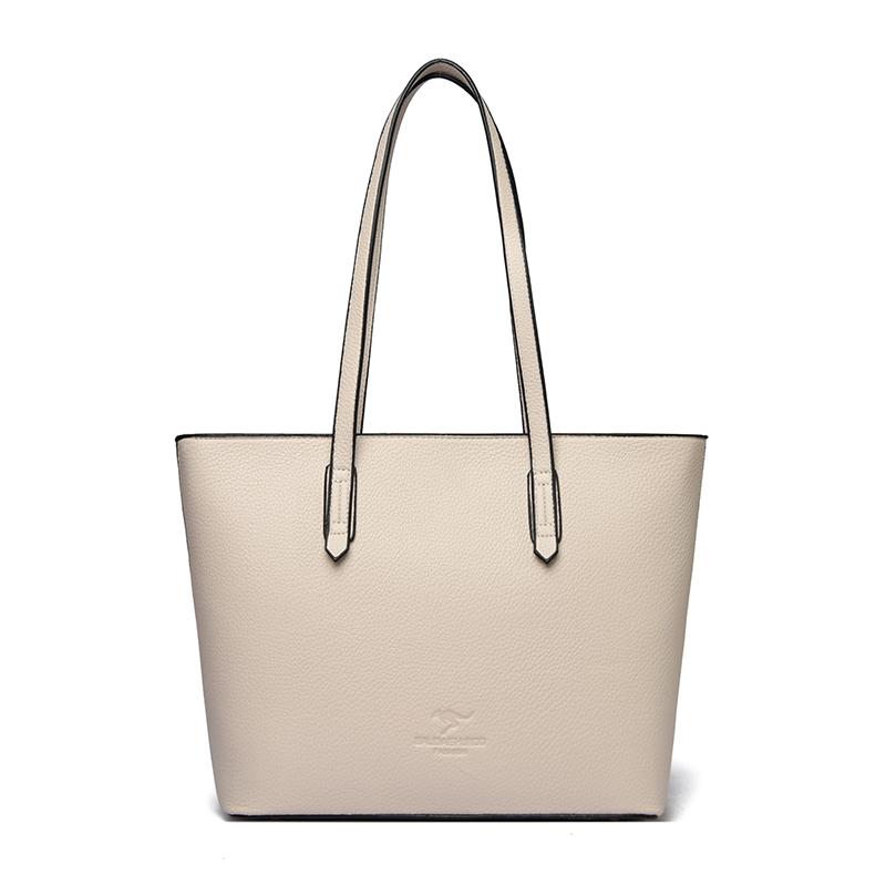 Geantă Tote la Modă și Minimalistă, Geantă de Umăr de Mare Capacitate, Geantă Tote Retro, Geantă de Mână pentru Femei, Geantă de Umăr Casual pentru Cumpărături