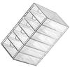 Transparent Desktop Storage Box Drawer ganizer Plastic Desk ganizer Tabletop Storage Case Multi Function Storage Boxes Bins Home