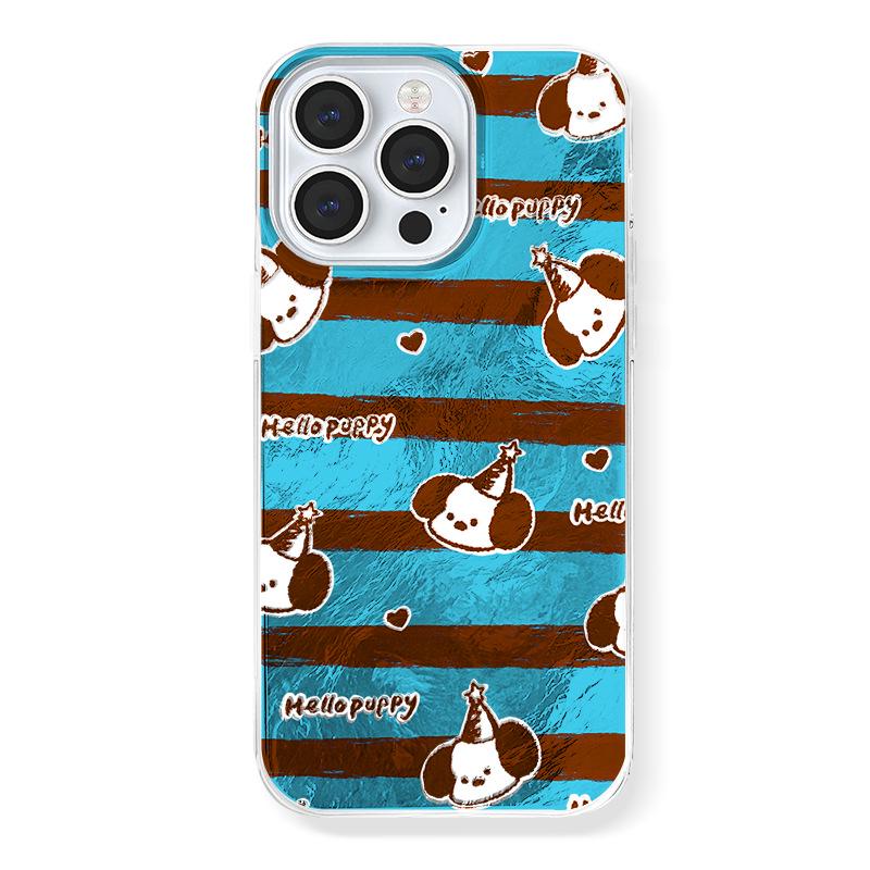 

Zhitai Glacier Pattern Case for iPhone 14, 15 Pro Max, 16, 13, 12, and 11 Pro - Cartoon Design iPhone 15