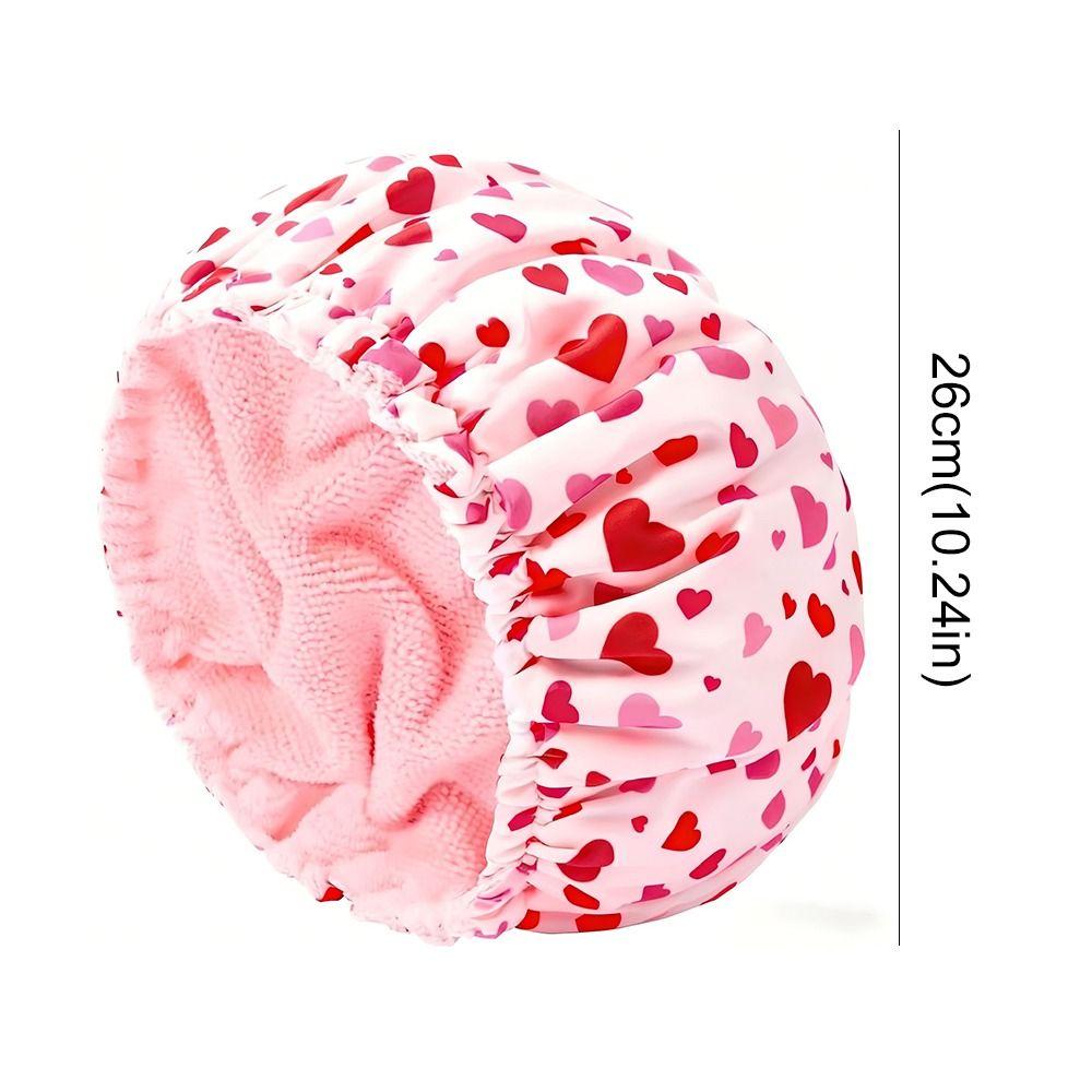 Water Resistant Shower Cap Soft Hair Drying Cap Durable Bathing Cap Home Use