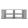 TV Stand 96 X 35 X 33.5 Cm Sonoma Grey Engineered Wood