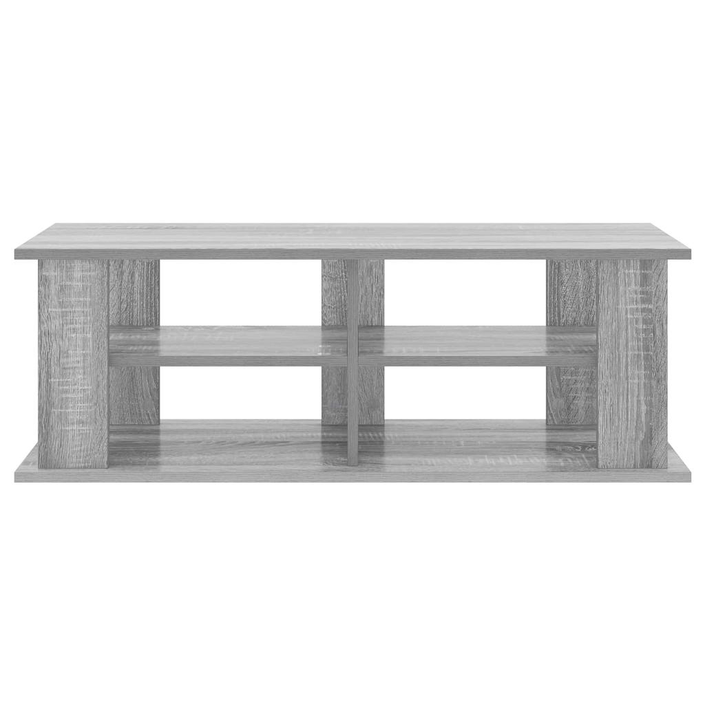 TV Stand 96 X 35 X 33.5 Cm Sonoma Grey Engineered Wood
