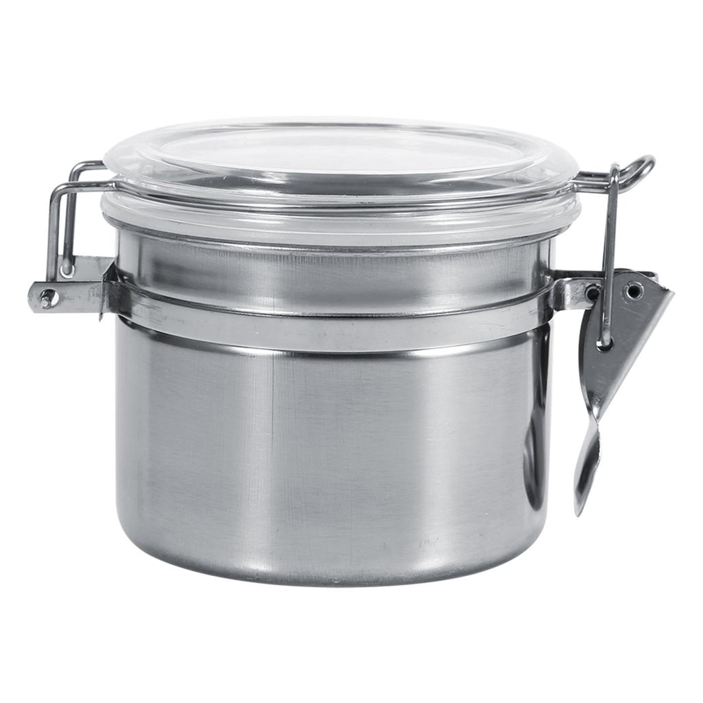 4 Sizes Stainless Steel Kitchen Food Storage Container Bottle Sugar Tea Coffee Beans Canister
