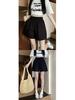 Petite Women's Korean Style Wide-Leg Summer Workwear Shorts