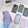 Matte Phone Case For iPhone 17 16 14 13 12Pro Max Luxury Soft Silicone Shockproof Case For iPhone 15Pro Bumper Transparent Cover