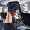 Crane with Red Sun and Waves Phone Case for Xiaomi Redmi Note 14 13 12 11 10 9 8 7 Gel Flexible Anti Scratch Protective Case