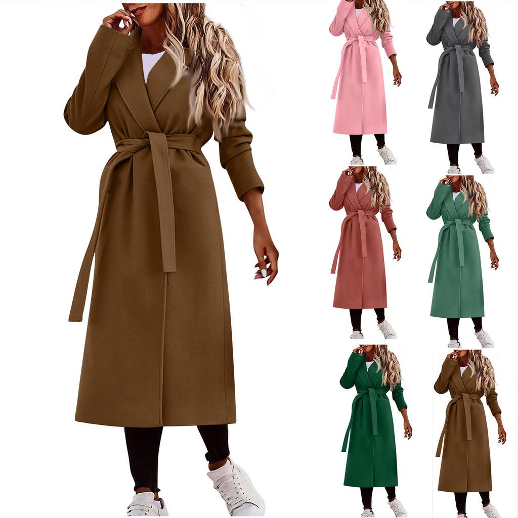Women's Fashion Autumn And Winter Long Sleeve Solid Colour Cardigan Nico Jacket