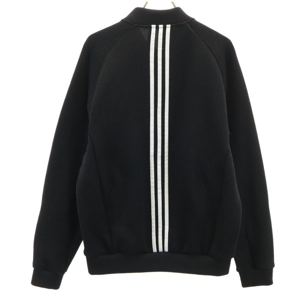 adidas Knit Bomber Jacket M black Men's Used