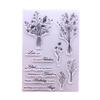 Clear Stamps Silicone Stamp Cards Stamps with Patterns 3D Scrapbooking Stamps