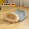 Autumn and Winter Cat Sleeping Bag Semi-enclosed Cat Nest Warm Small and Medium-sized Pet Nest Can Be Disassembled and Washed