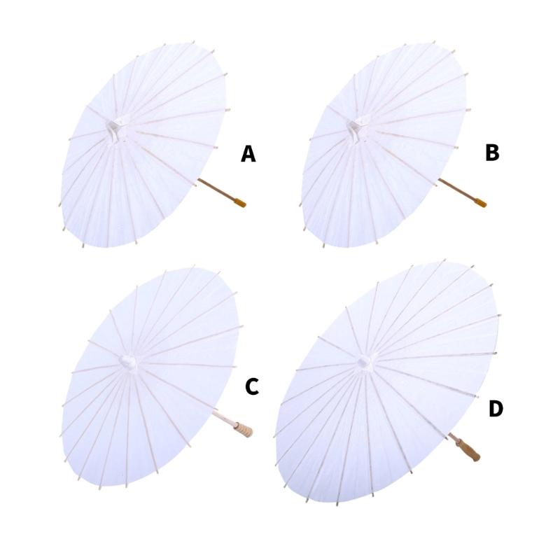 Unfinished Paper Umbrella Kids Craft For Painting Projects Environmentally Safe 4 Sizes Classroom Activity Use