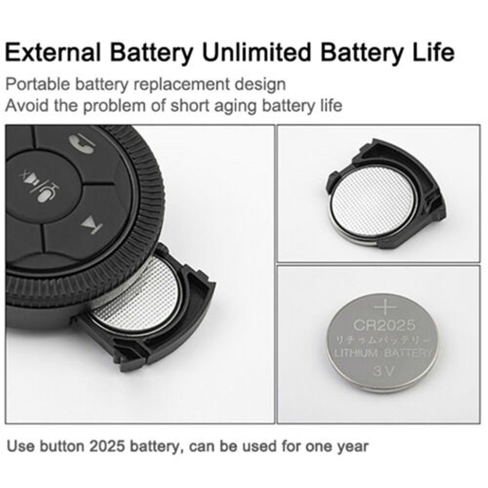 Steering Wheel Controller Wireless 1pcs Button Key Volume