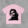 Vintage Portrait Graphic Print 100 Cotton TShirt Unisex Y2k Summer Short Sleeves Casual Oversize Tshirt Streetwear Unisex Tops New