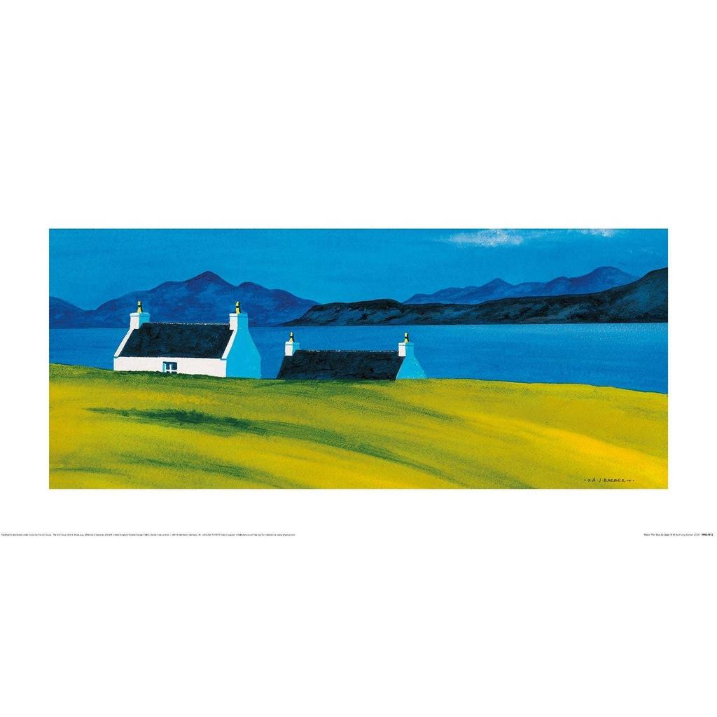 Anthony Barber Over The Sea To Skye II Print