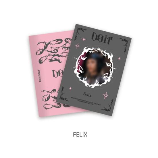 Forhåndsbestill Stray Kids DO IT POP-UP Store MD Mini Klistremerkebok