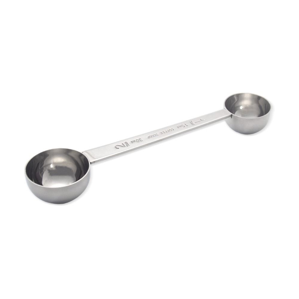 30/15 ML Measuring Spoon Stainless Steel Two Tbsp Scoop Professional Coffee Scoop  Restaurant