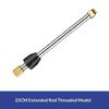 High Pressure Washer Extension Wand Premium Aluminum Alloy Quick Connect Tool for Auto Exterior Deep Cleaning