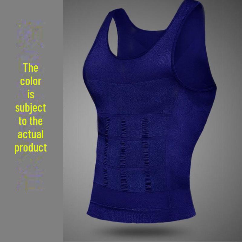 Figurformendes Bauchstraffungsunterhemd und Taillen-Shapewear für Herren.