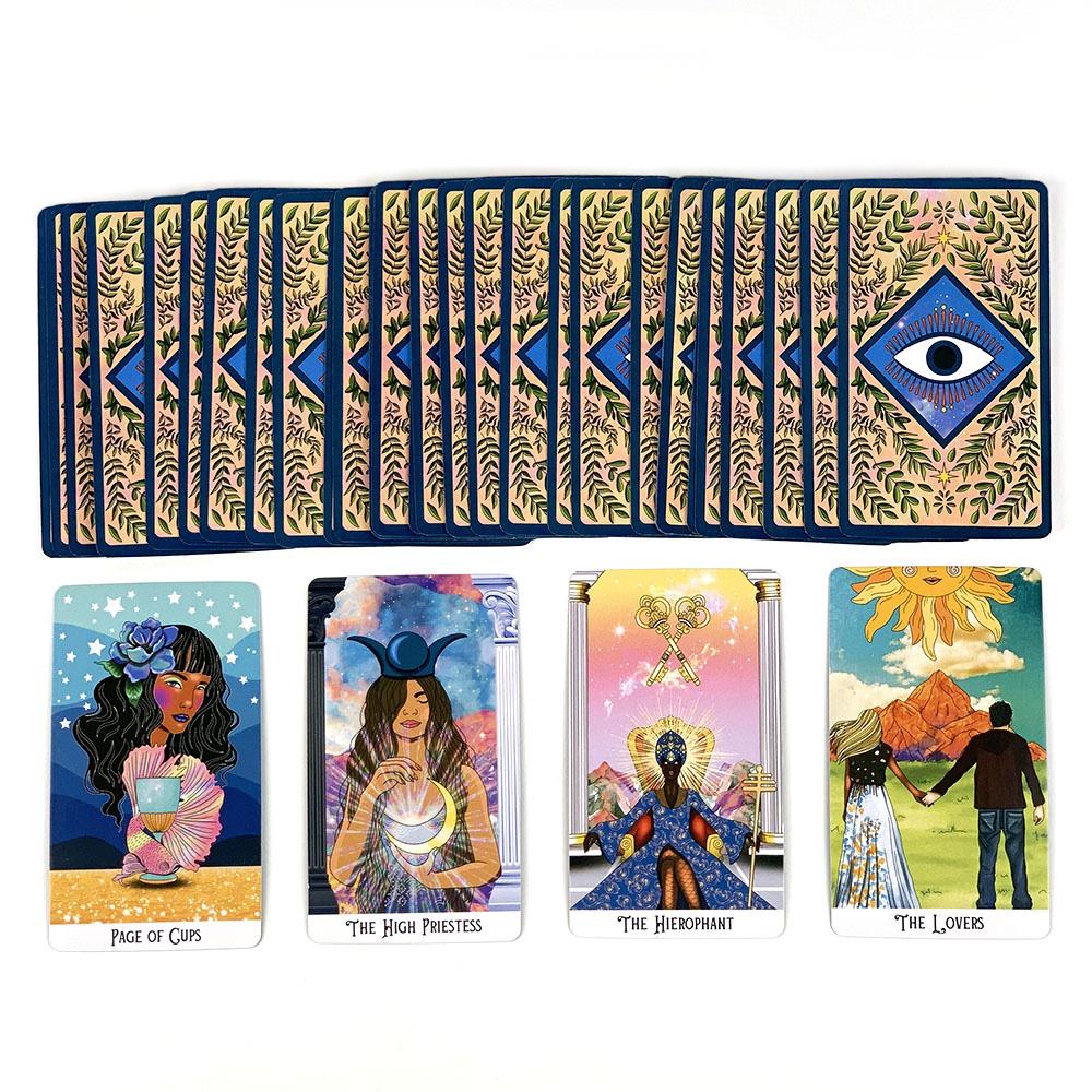 Tarot Cards English Version Of Divination Deck And To Uplift The Energy of The Reader , Family Gathering Party Card Game