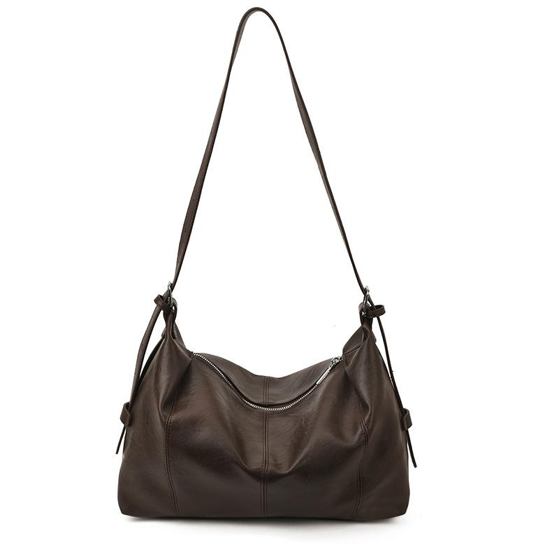 Crossbody bag women's bag 2025 new autumn and winter bag women's retro work commuter tote bag large-capacity shoulder bag