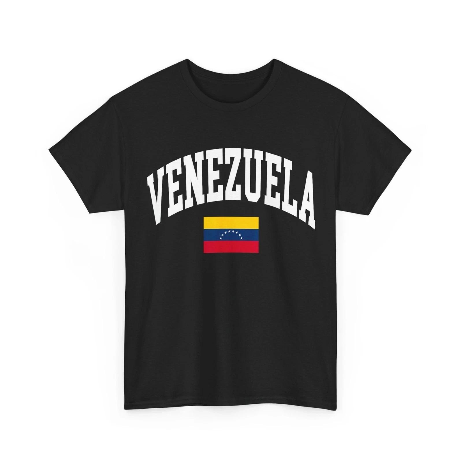 Venezuela Flag T shirt, Venezuela Lovers Venezuelan Women Men Pride Shirt L