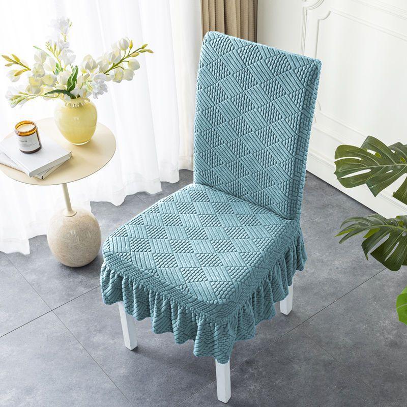Chair Cover Universal Stool Four Seasons Universal Chair Cover Home Dining Table Backrest Integrated Seat Cover Elastic Chair Cover