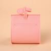 PU Leather Dog Poop Bag Dispenser Hangable Portable Dog Waste Bag Cover Solid Color Puppy Garbage Bags Holder