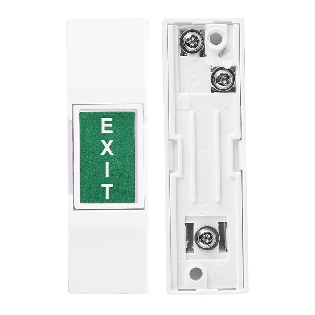5pcs 12VDC/24VDC Mini Electric Emergency Exit Switch Door Open Manual Push Button