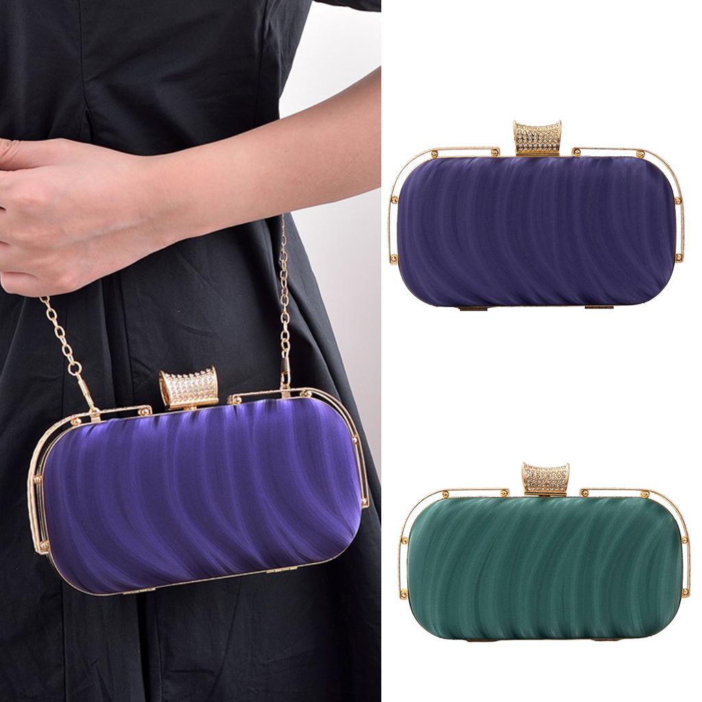 Evening Bag for Women Girl Chain Bag Lady Purse Elegant Party Banquet Wedding Clutch Handbag Female Shoulder Bag