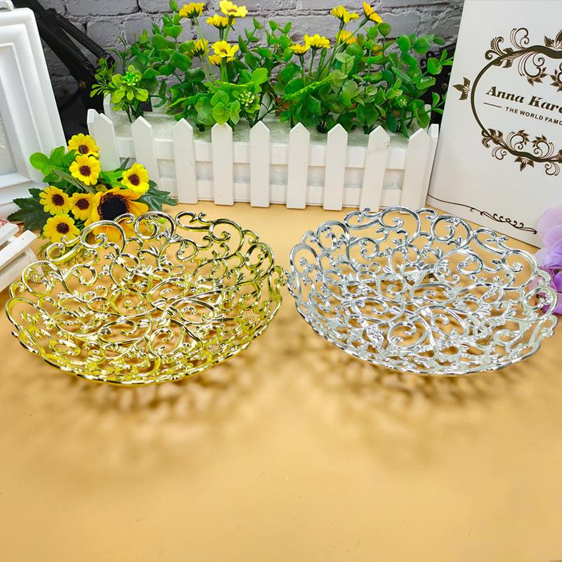 12 Pcs Cake Tray Ramadan Cookie Food Trays Tableware Decorate Serving Plastic Eid Mubarak Banquet