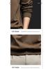 Men's Fleece Zipper Stand Collar Warm Pullover Shirt for Autumn & Winter