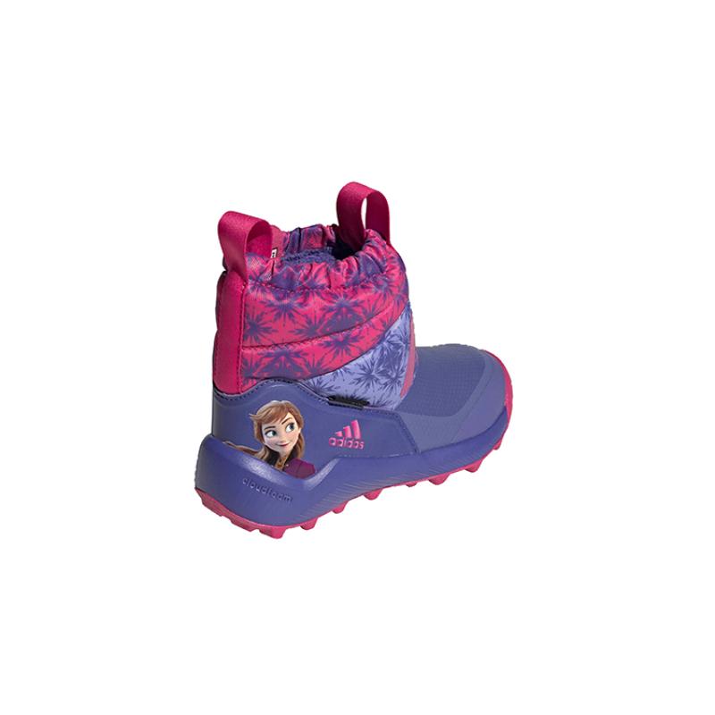 Disney x Adidas Active Snow Waterproof And Warm Knee High Kids' Boots Purple Pink Children Aged 3 7 Years Old Sneakers FV4268