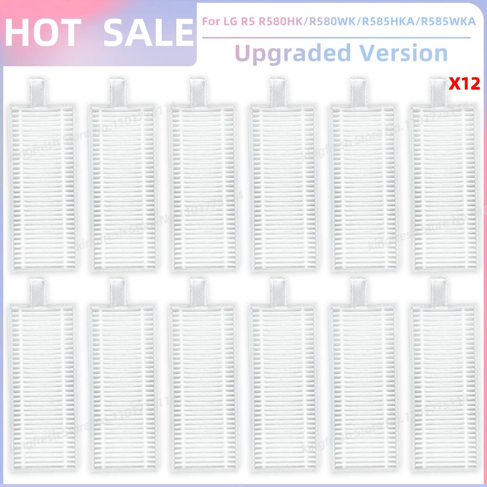 Fit For EUREKA FORBES Robo LVAC Voice Pro, Dynaking R21, LG R5, Rowenta X-Plorer S135 S135+/ S140 S140+ Parts Brush Filter Mop