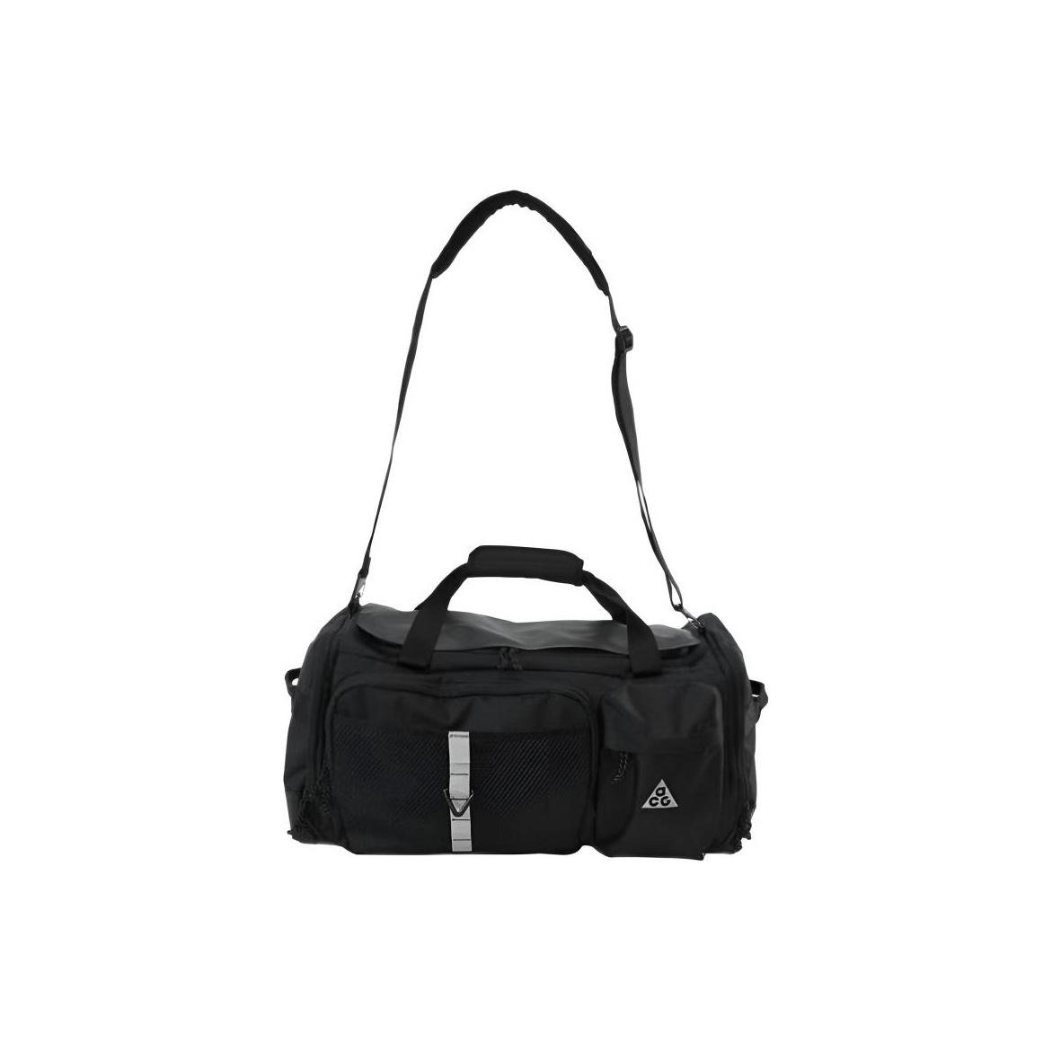 Nike ACG Daymax Letter Logo Adjustable Detachable Fabric Travel Bag Unisex bags Black HJ8185-010 Black